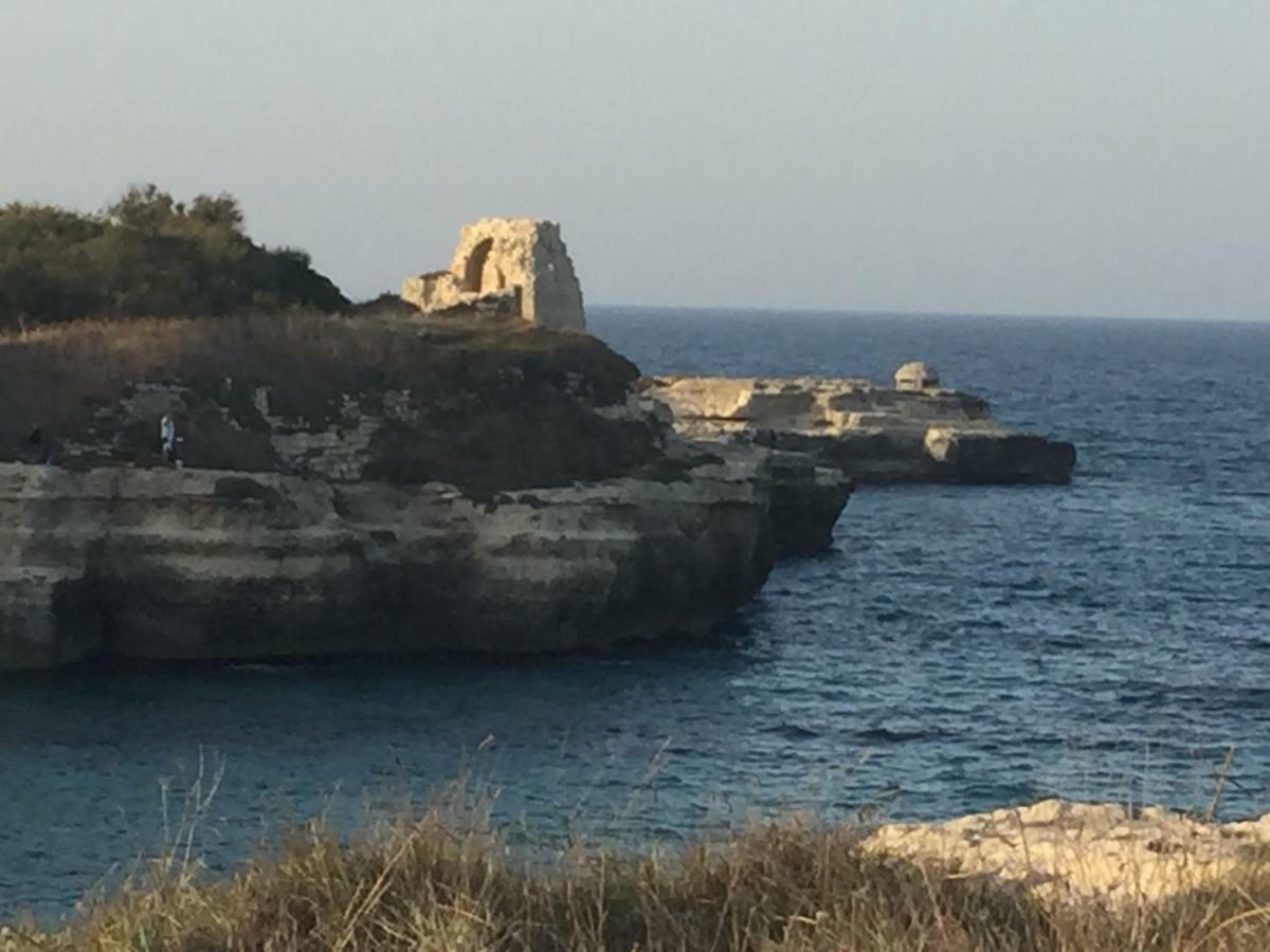 Appartamento Casa sul Mare - WIFI free - parcheggio privato San Foca Esterno foto