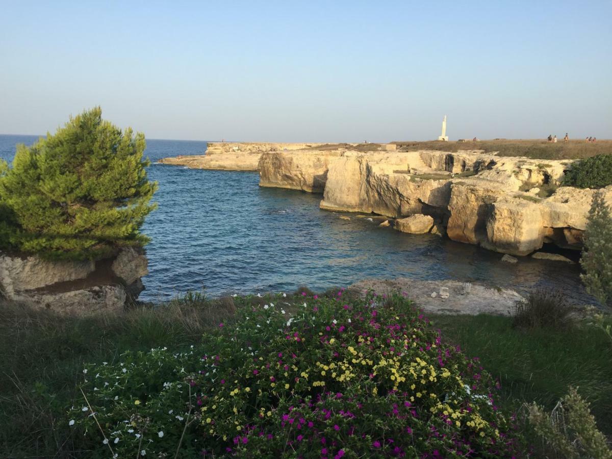 Appartamento Casa sul Mare - WIFI free - parcheggio privato San Foca Esterno foto